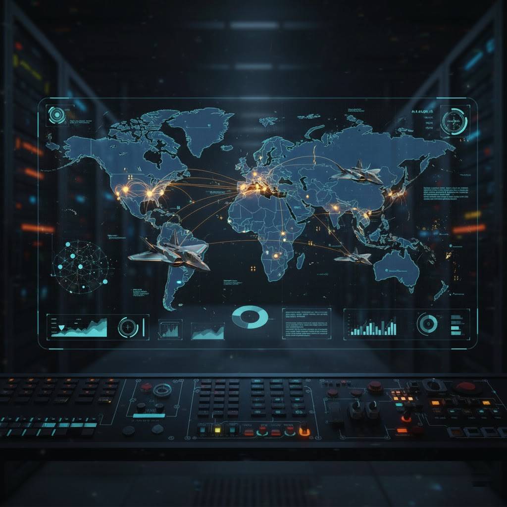 Mappa geopolitica animata